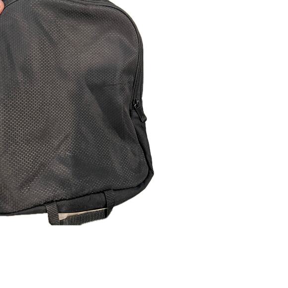 Adidas Defender Medium 20"x12"x10" Black White Duffel Bag - Picture 6 of 6